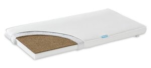 Nordbaby Comfort Mattress with coconut and PUR foam 120x60x7,5cm - Leander