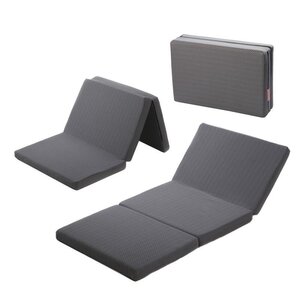 Nordbaby COMFORT Foldable travelbed mattress GREY 120x60cm - Nordbaby
