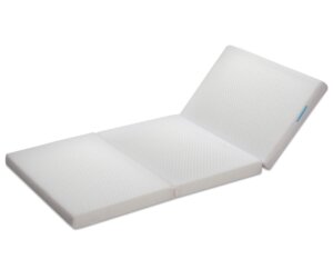 NORDbaby COMFORT salokāms matracis WHITE 120x60cm - Leander