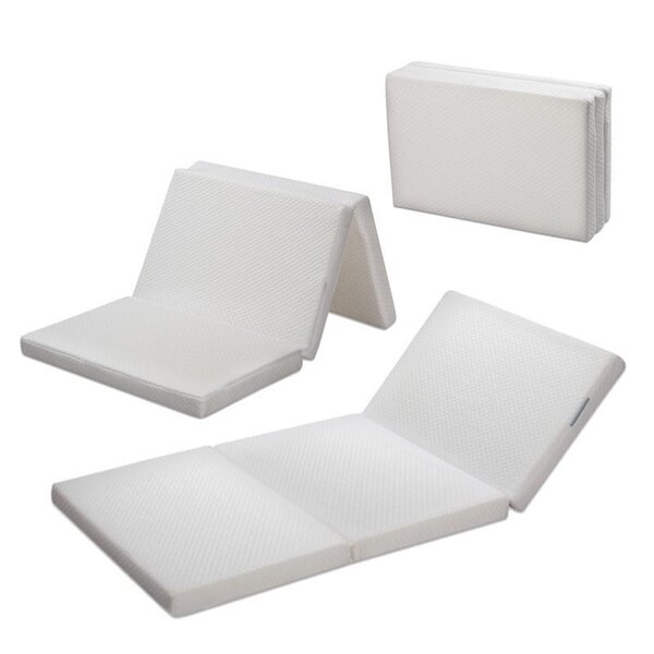 Nordbaby foldable mattress for travelbed 120x60cm, Comfort White - Nordbaby