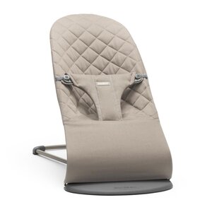 BabyBjörn Bliss bouncer Wovven/Classic quilt, Sand Grey - Cybex