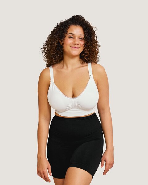 Carriwell Padded GelWire Nursing Bra, M black - Carriwell