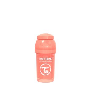 Twistshake Anti-Colic barošanas pudelīte 180ml Pastel Peach - Twistshake