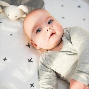 Doomoo Dream 75x100 Stars Anthracite - Tinynord