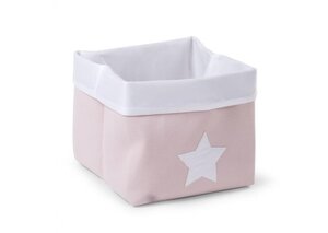 Childhome Canvas Box 32x32x29 Soft Pink/White - Done by Deer