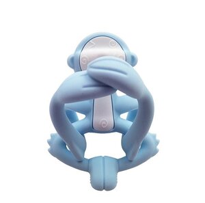 Mombella прорезыватель для зубов Hugging Monkey Light Blue - Mombella