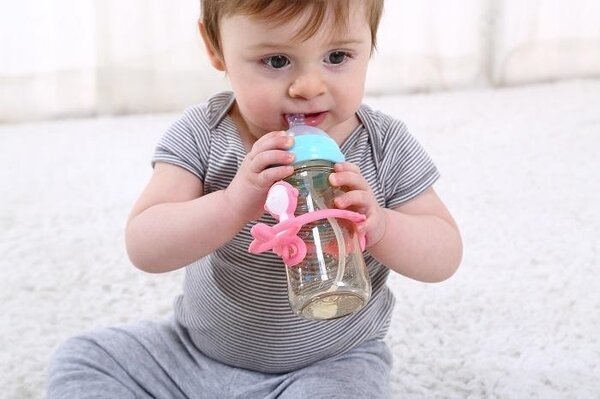 Mombella прорезыватель для зубов Hugging Monkey Light Blue - Mombella