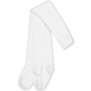 Minymo Stocking - solid 92/98 White - Color Kids