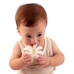 Mombella Octopus Teether Toy Pink - BabyOno