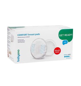 BabyOno Comfort Breast pads  50+20 pcs free - Nuvita