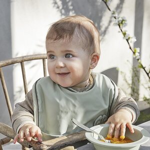 Elodie Details Baby Bib - Mineral Green  - Nordbaby
