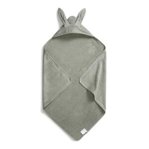 Elodie Details Hooded Towel  Mineral Green Bunny One Size Mint - Elodie Details