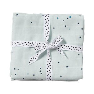 Done by Deer Burp cloth 2 pack, Dreamy Dots, - Pippi