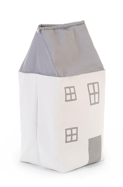 Childhome toy box house Grey Offwhite - Childhome