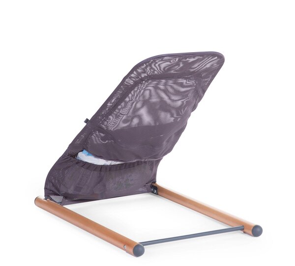 Childhome Evolux bouncer Natural Anthracite - Childhome