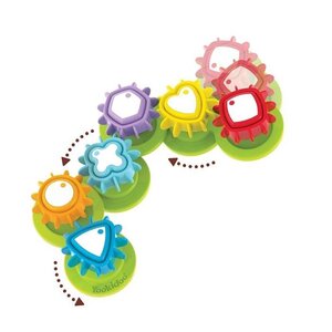Yookidoo развивающая игрушка Shape and Spin Gear Sorter - Fehn