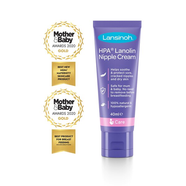 Lansinoh HPA® Lanolin for sore nipples & cracked skin 40ml Violet - Lansinoh
