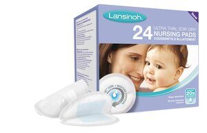 Lansinoh Disposable Nursing Pads 24pcs  Violet - BabyOno
