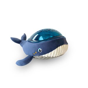 Pabobo projektors ar skaņu whale Blue - Pabobo