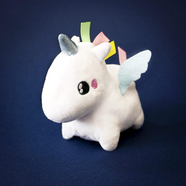 Pabobo Pababo Šviečiantis nešiojamas pliušinis žaislas
 „Unicorn Shakies White“  - Pabobo