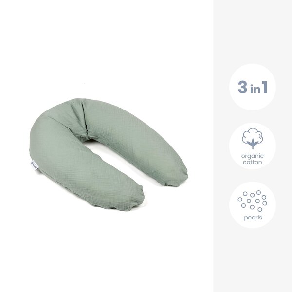 Doomoo Comfy Big nursing pillow, Tetra Green - Doomoo