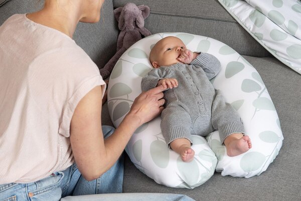 Doomoo Buddy nursing pillow, Aqua Green - Doomoo