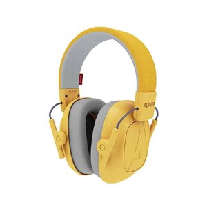 Alpine Muffy  earmuff for children 5-16 years, Yellow - Alpine Muffy 