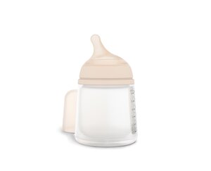 Suavinex breastfeeding bottle Zero.Zero 180ml variable flow  - Bibs