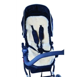 Easygrow LAMB SKIN stroller White - Easygrow