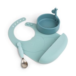 Done by Deer Peekaboo first meal set Deer friends Blue - Elodie Details