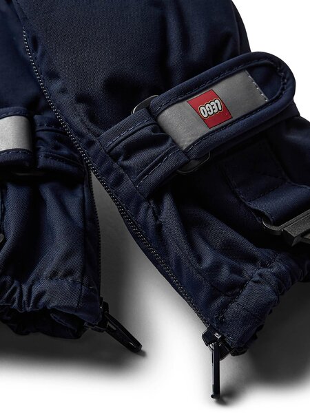 Legowear Lwaripo 703 - mittens w/mem.  Dark Navy 98/104 - Legowear