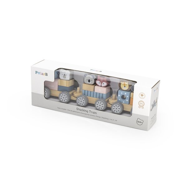 PolarB Stacking Train Multicolor - PolarB