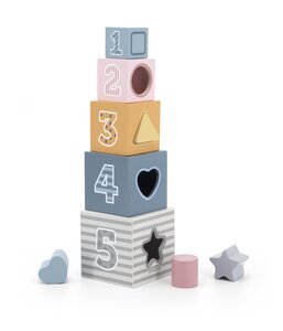 PolarB Nesting & Stacking Blocks Multicolor - Done by Deer
