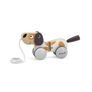 PolarB Pull-Along Puppy Multicolor - PolarB