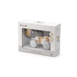 PolarB Pull-Along Puppy Multicolor - PolarB