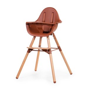 Childhome Evolu 2 maitinimo kėdutė 2in1, Natural Rust - Childhome