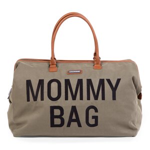 Childhome Mommy Bag suur tarvikute kott Canvas Khaki - Childhome