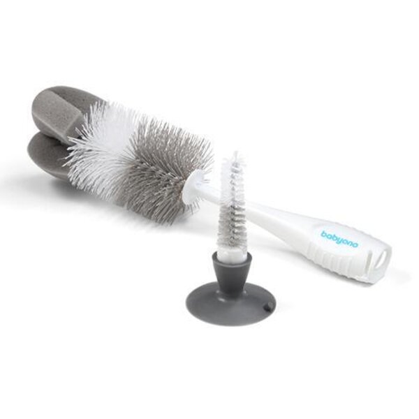 BabyOno 728/04 Baby bottles and teats self-standing brush Grey - BabyOno