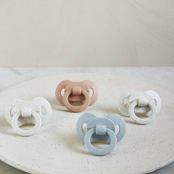 Elodie Details bamboo silicon pacifier Vanilla White  - Elodie Details