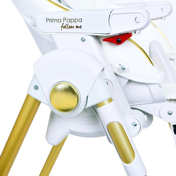 Peg-Perego Highchair Prima Pappa Follow Me Gold - Peg-Perego