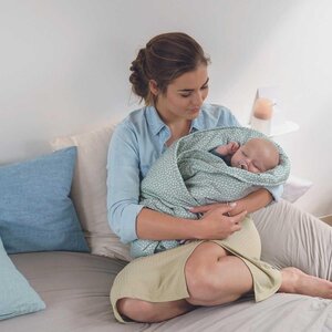 Doomoo Dream blanket 75x100cm, Cloudy kaki - Elodie Details