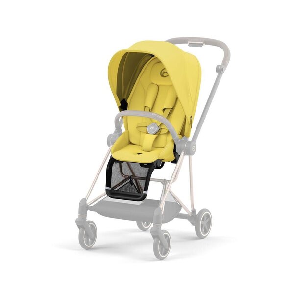 Cybex Mios V3 pastaigu rati Mustard Yellow, Rose Gold - Cybex