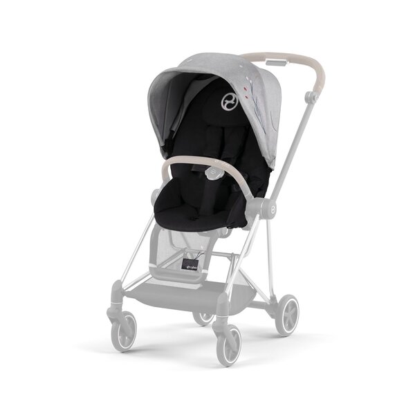 Cybex Mios V3 pastaigu rati Fashion Koi, Chrome Brown - Cybex