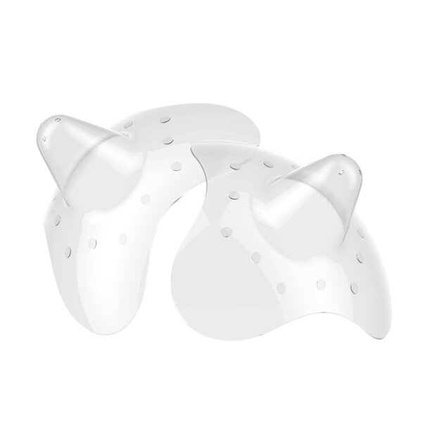 BabyOno Silicone nipple shields, M - BabyOno