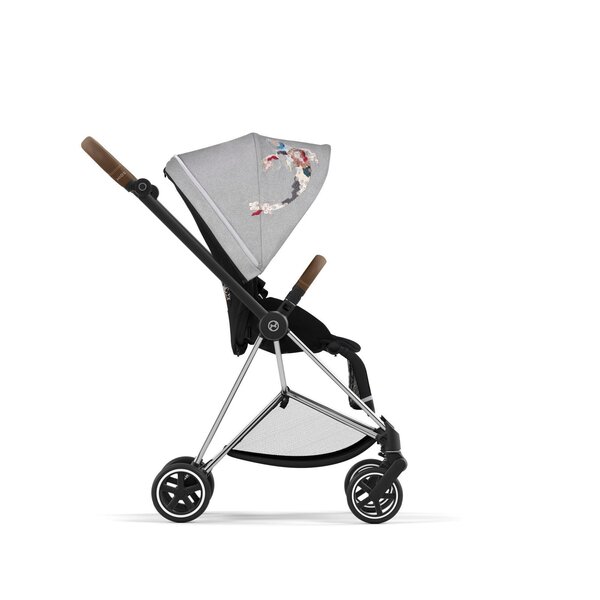 Cybex Mios V3 kergkäru Fashion Koi, kroom raam, pruun lükkesang - Cybex