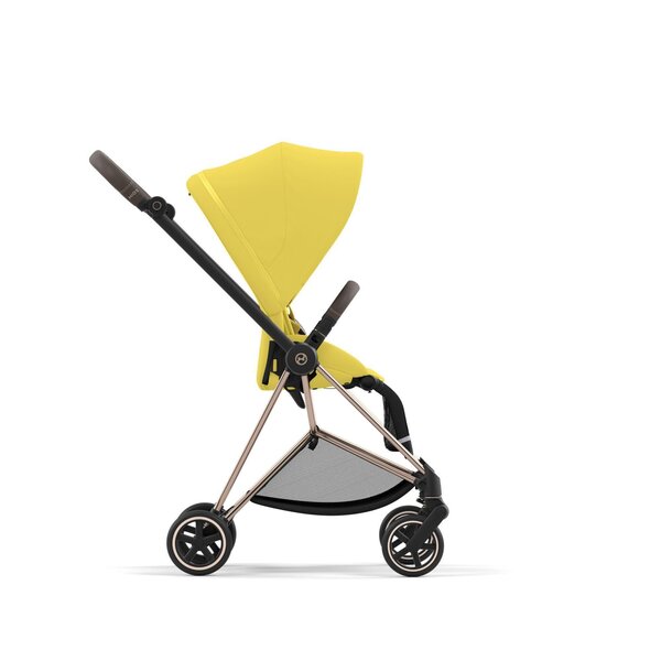 Cybex Mios V3 pastaigu rati Mustard Yellow, Rose Gold - Cybex