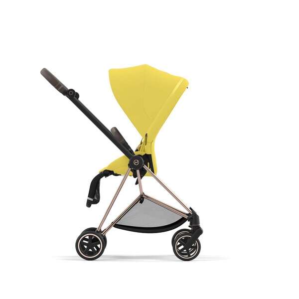 Cybex Mios V3 pastaigu rati Mustard Yellow, Rose Gold - Cybex