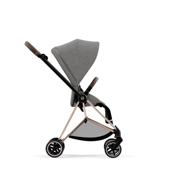 Cybex Mios V3 pastaigu rati Plus Manhattan Grey, Rose Gold - Cybex