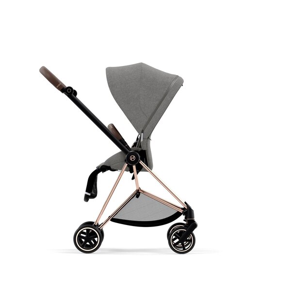 Cybex Mios V3 pushchair Plus Manhattan Grey, Rose Gold Frame - Cybex