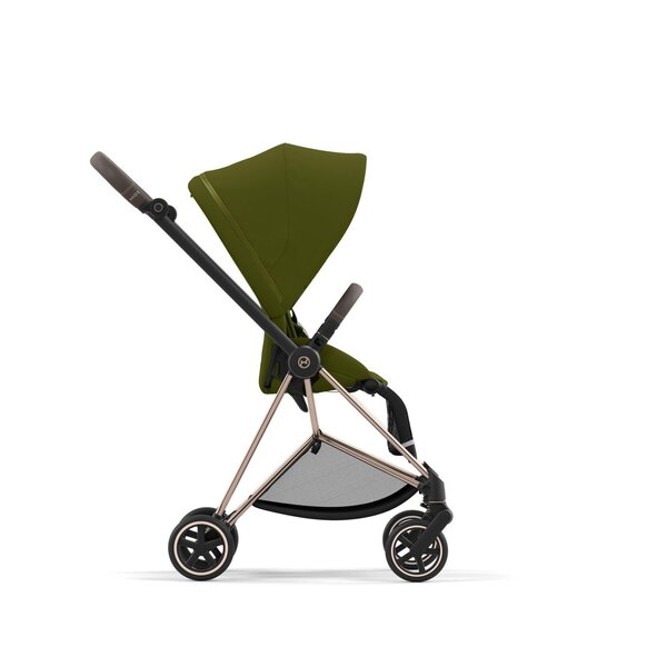 Cybex Mios V3 pushchair Khaki Green, Rose Gold Frame - Cybex